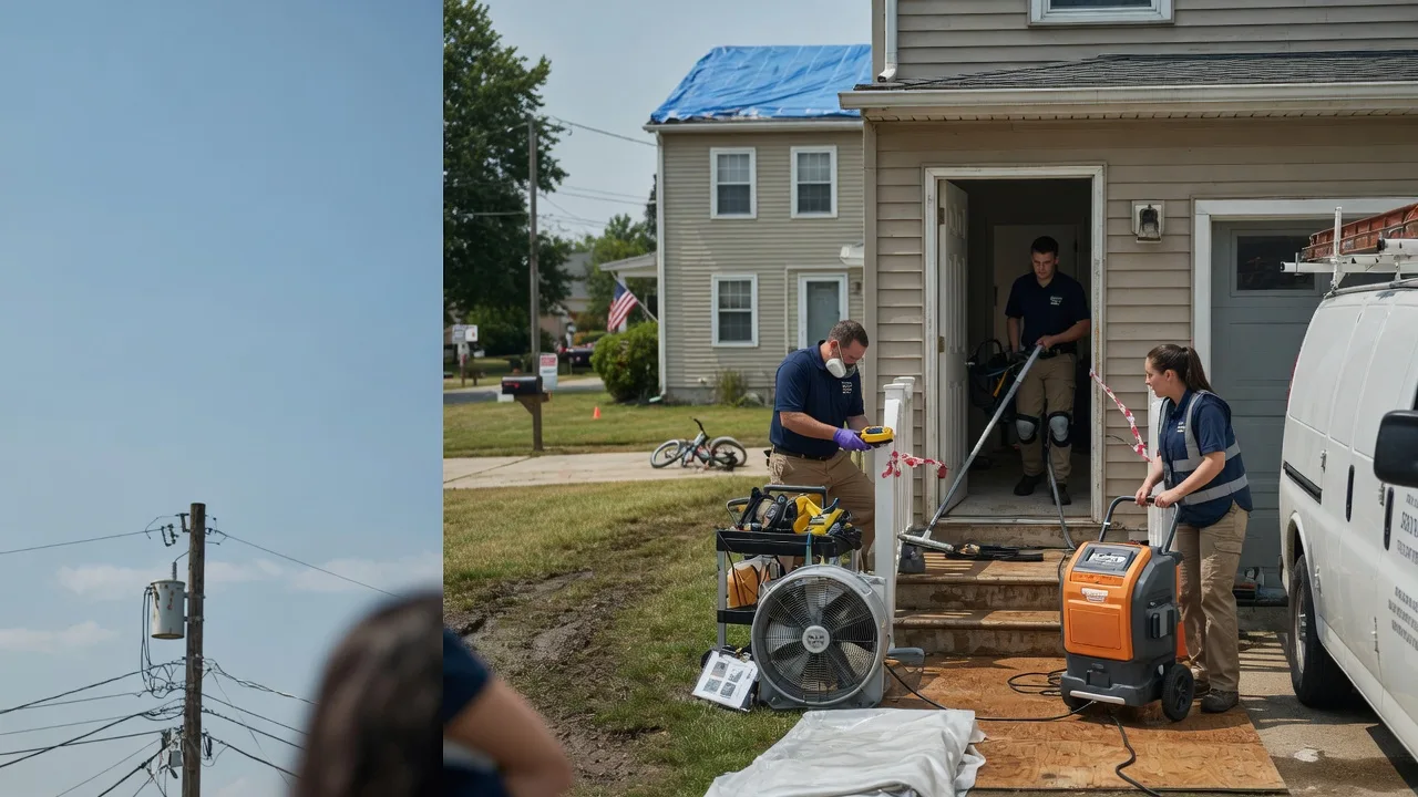 Water Damage Repair in Fletcher, OH near me